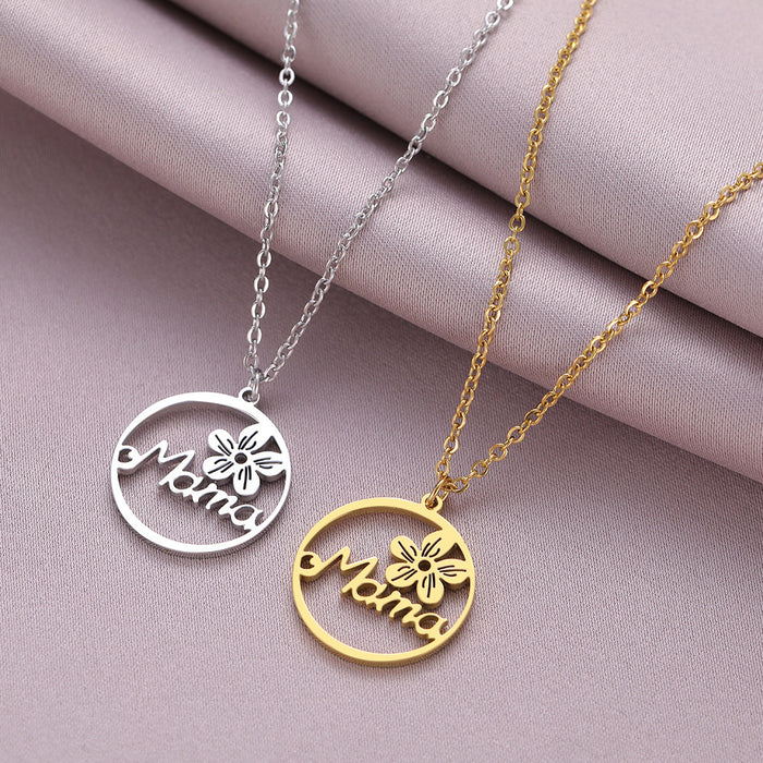 Flower Pendant Necklace