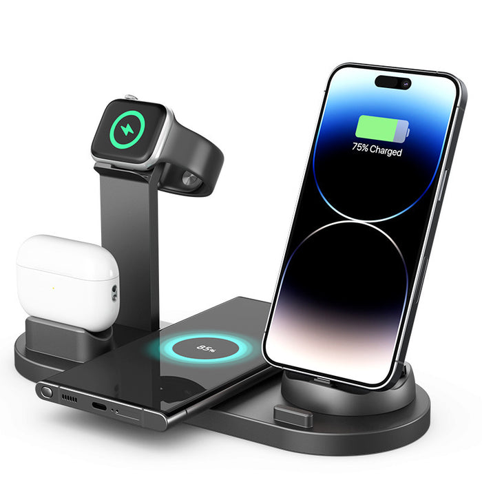 Mobile Phone Wireless Charger Headset Recharge Stand Watch Stand