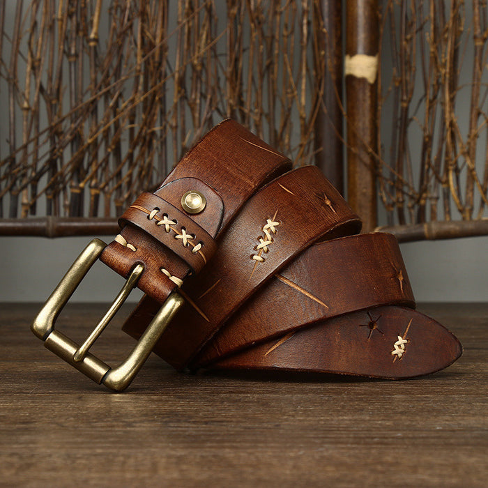 Pin Buckle Jeans Belt