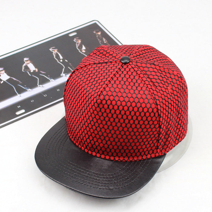 Mesh Flat Brim Hat