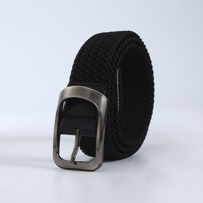 Woven Canvas Elastic Belt