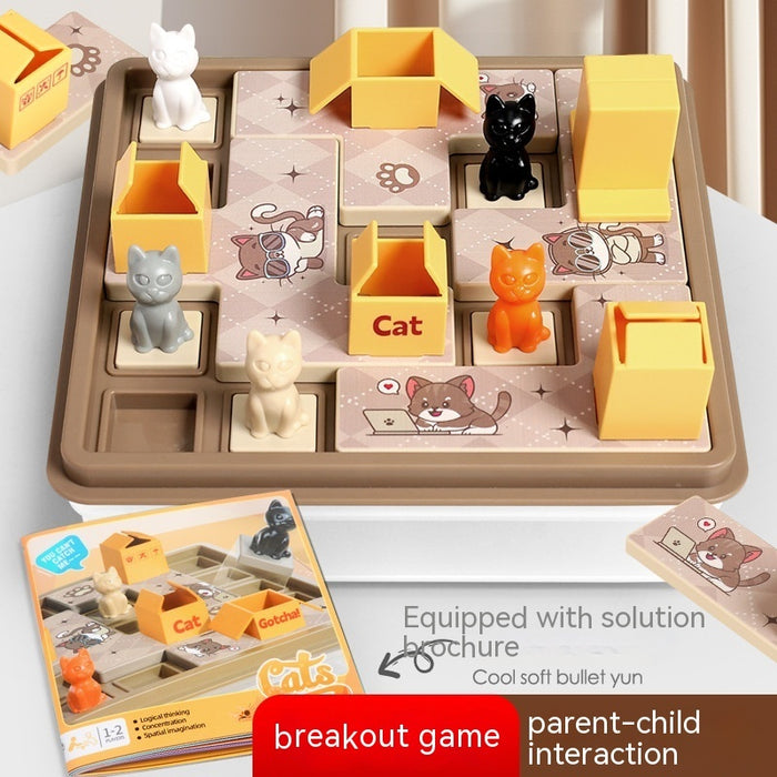 Children's Hidden Cat Clearance Board Game Toys