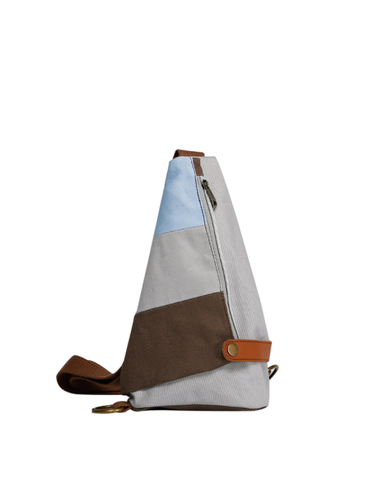 Canvas crossbody bag