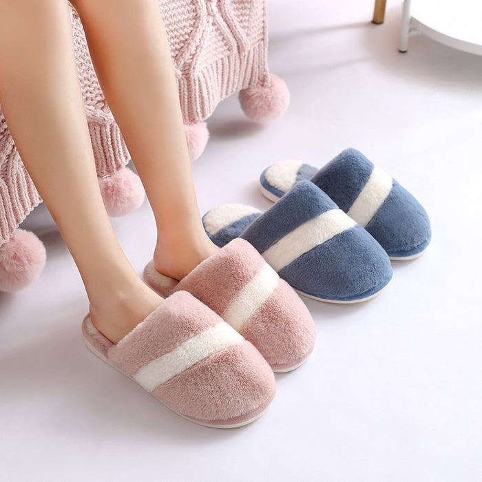 Women Winter Cotton Slippers