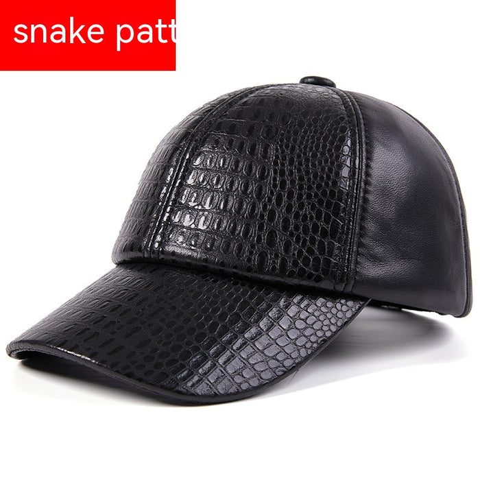 High End Leather Hat