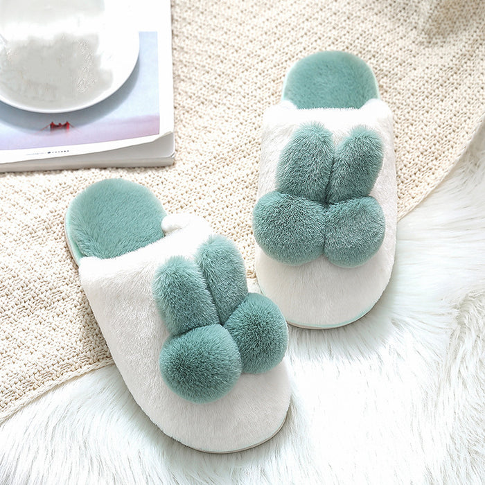 Women's winter home cotton slippers