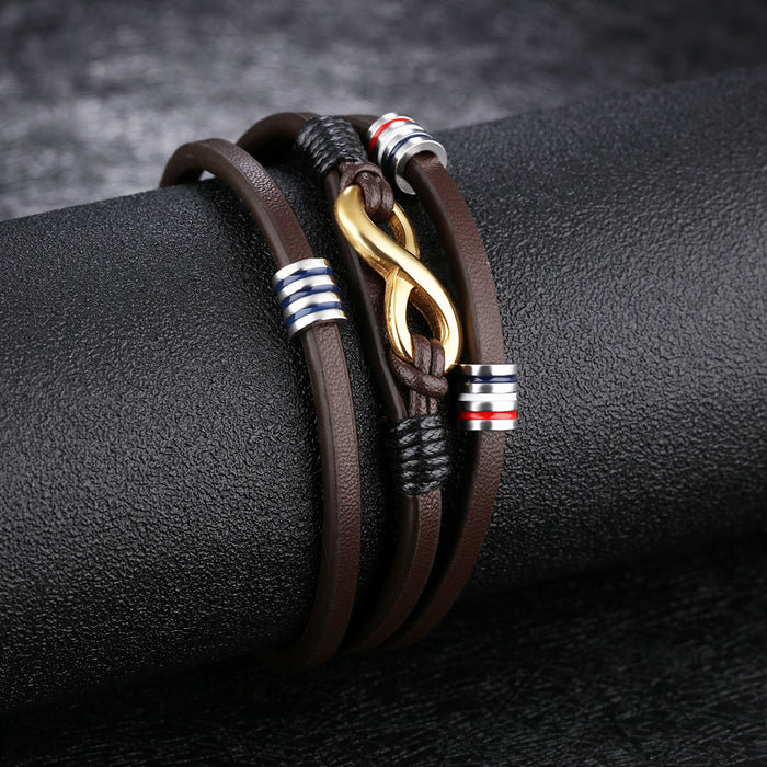 Leather bracelet