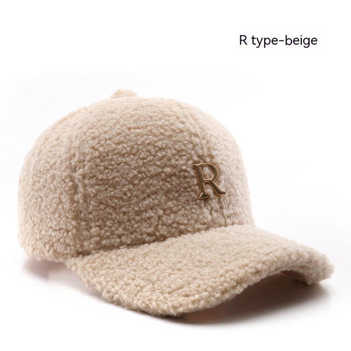 Lamb Wool Baseball Cap