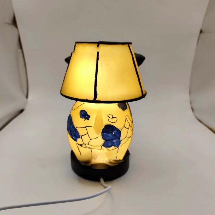 Beautiful Cow Table Lamp Bedside Table Lamp With USB Lamp For Living Room