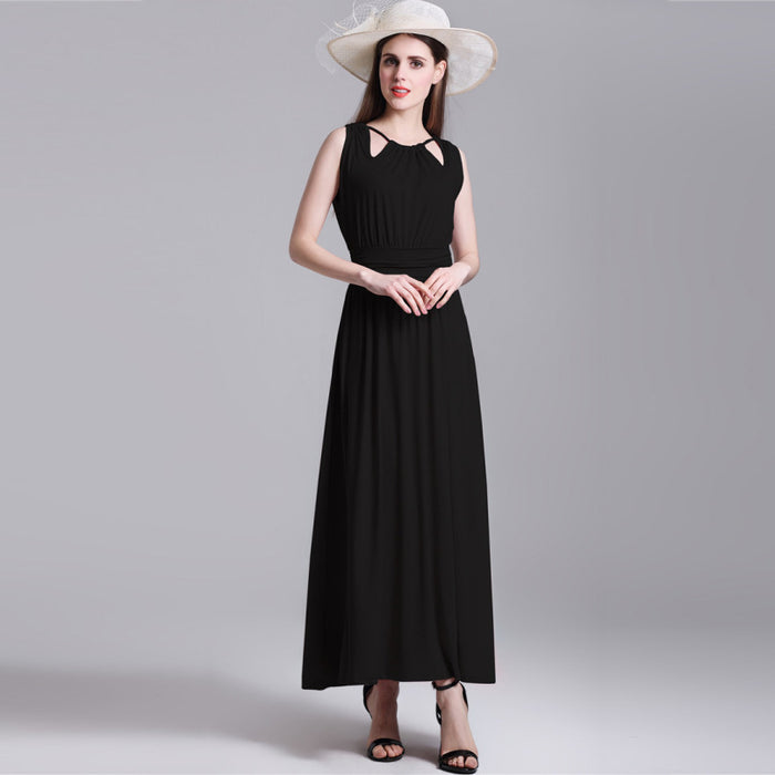 Thin Bohemian Beach Long Skirt Dress