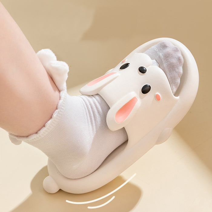 Cute Bunny Soft Slippers