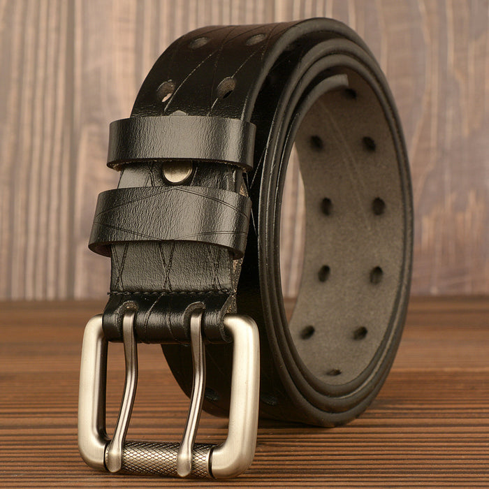 Double Pin Buckle Belt