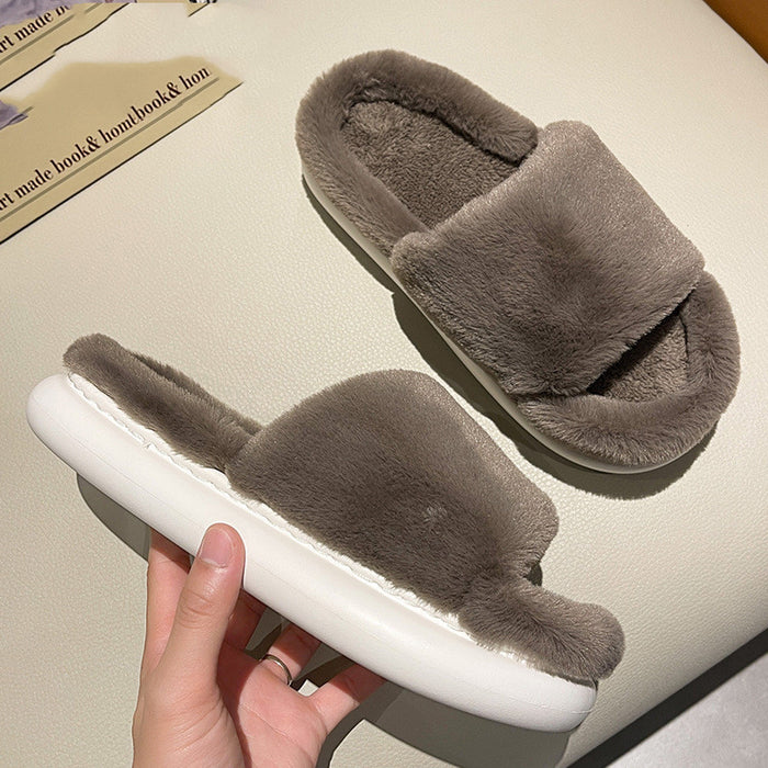 Cute Cotton Slippers In Autumn And Winter