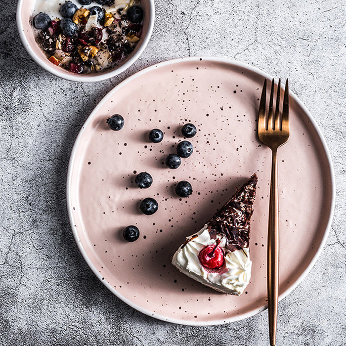 European style ceramic steak Dish