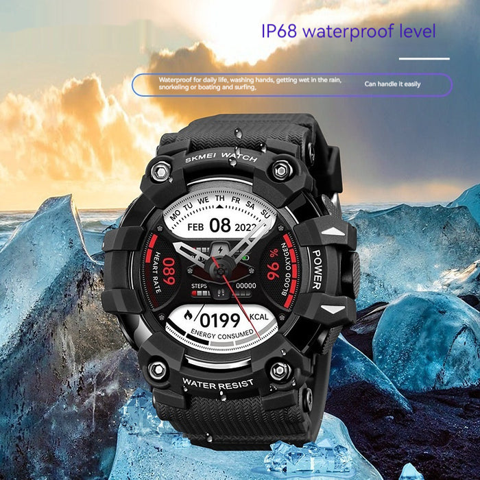 Intelligent Waterproof Double Luminous Men's Water-proof Watch