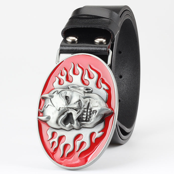 Retro Skull Ghost Belt