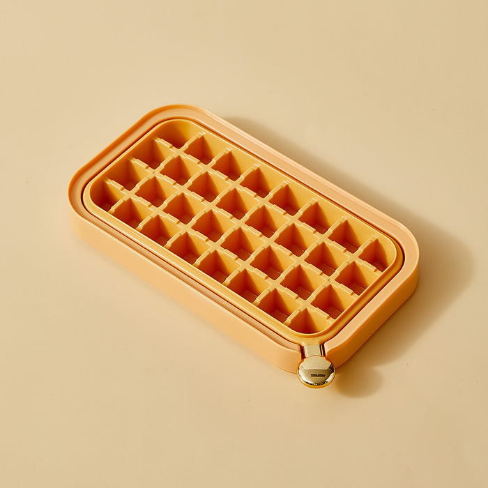 Food Grade Press Ice Box Flip One-click Ice Tray