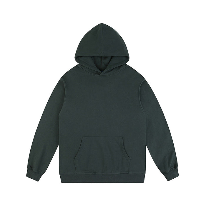 Street Solid Color Hoodie