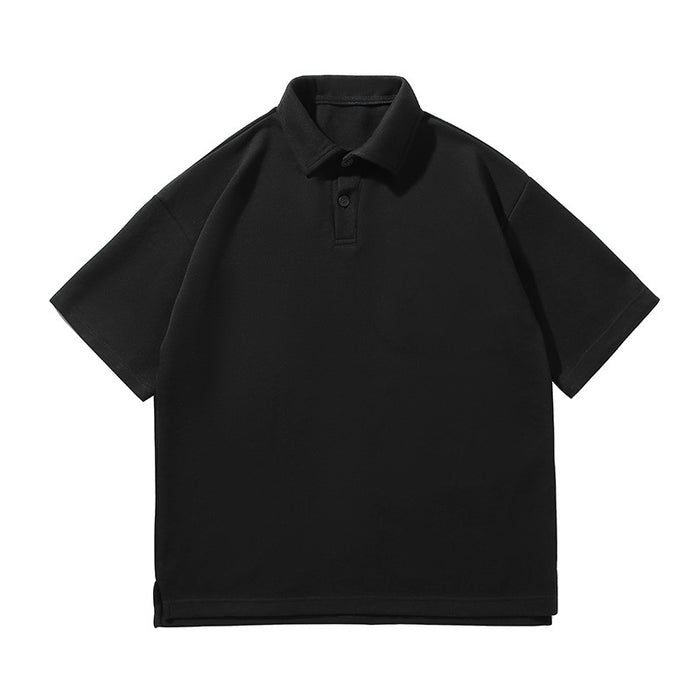 Casual Solid Color Polo