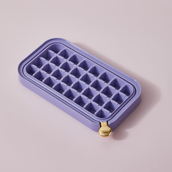 Food Grade Press Ice Box Flip One-click Ice Tray