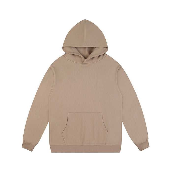 Street Solid Color Hoodie