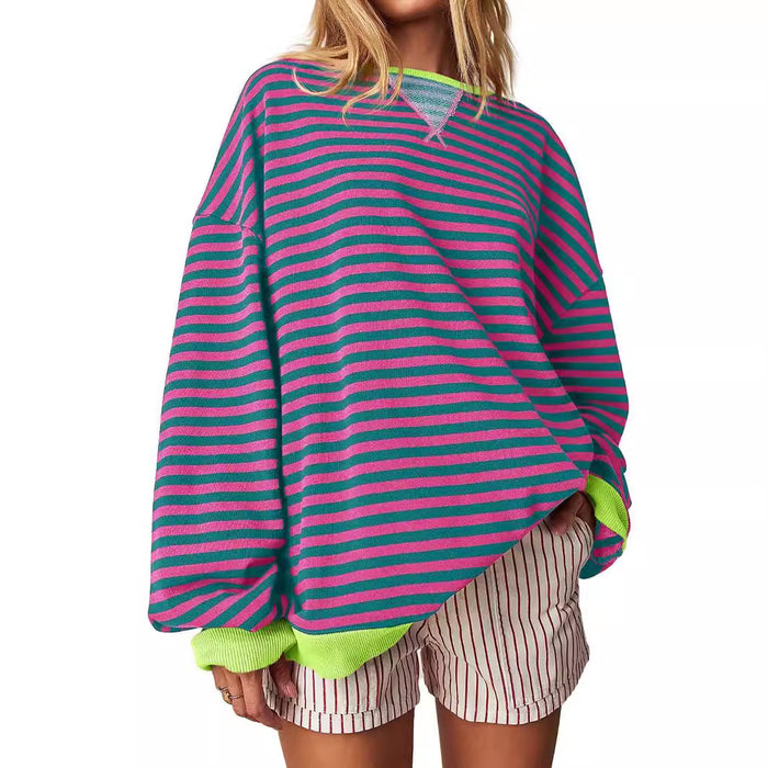 Color-inserted Pullover