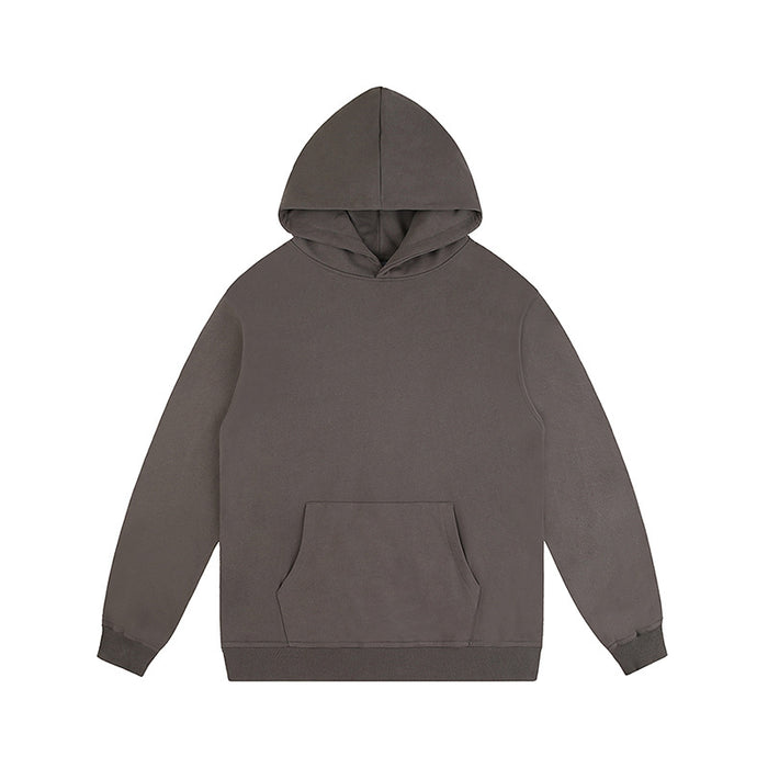 Street Solid Color Hoodie