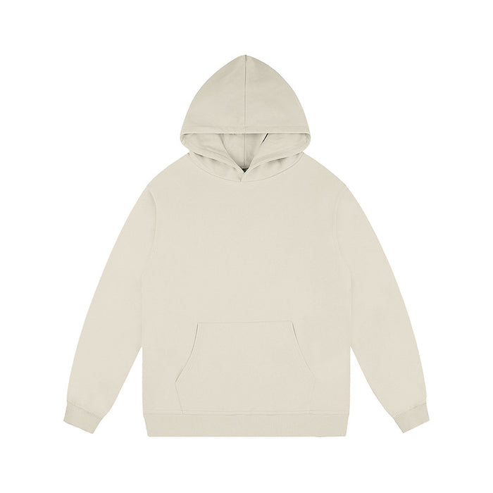 Street Solid Color Hoodie