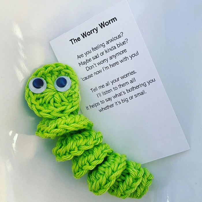 Worried About Worm Knitted Plush Gifts Plush Toy