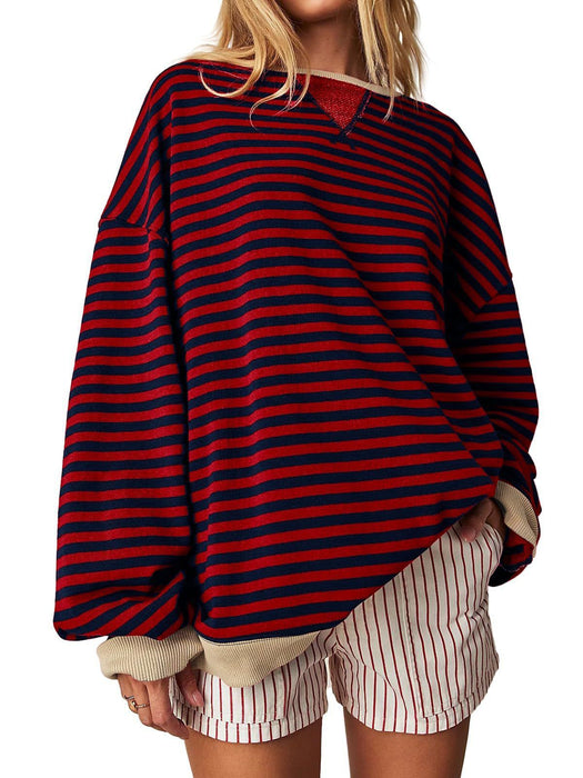 Color-inserted Pullover