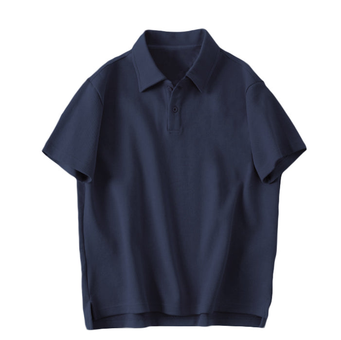 Casual Solid Color Polo