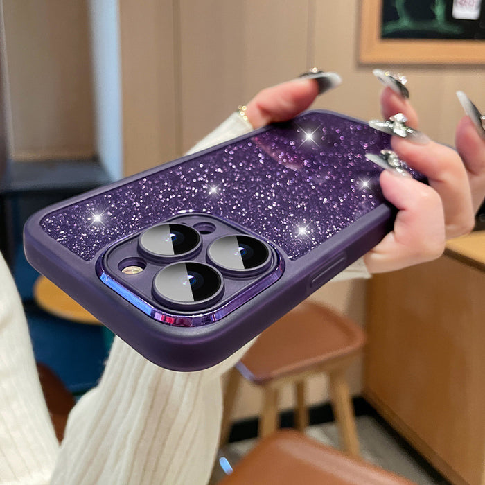 Transparent Glitter Phone Case Ultra-thin