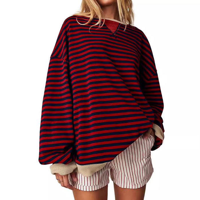 Color-inserted Pullover