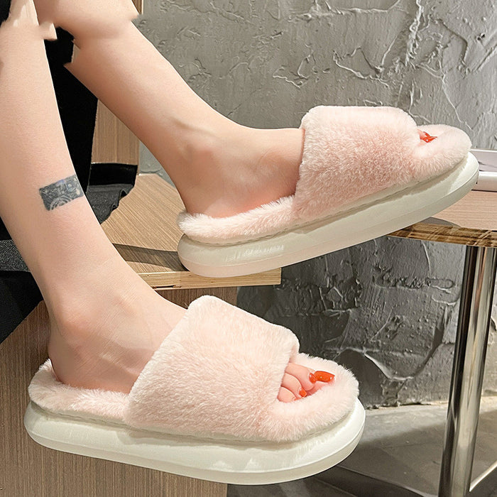 Cute Cotton Slippers In Autumn And Winter