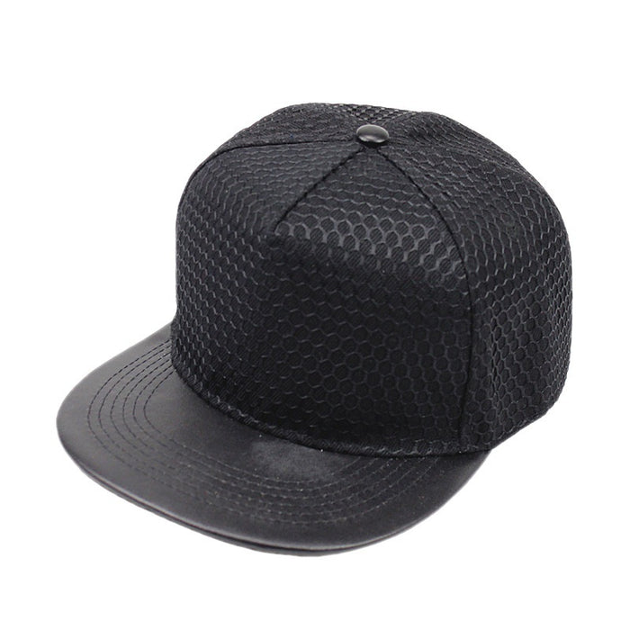 Mesh Flat Brim Hat