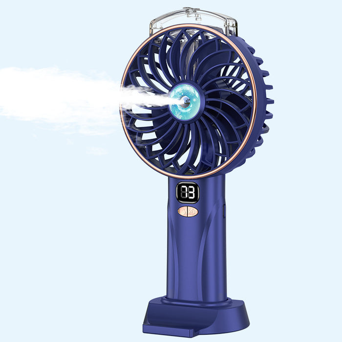 Spray Handheld Digital Fan