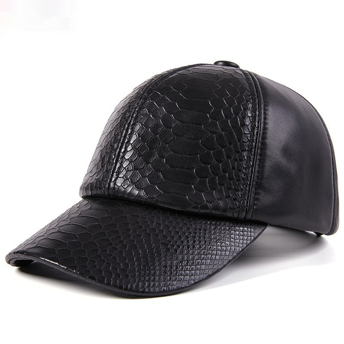 High End Leather Hat