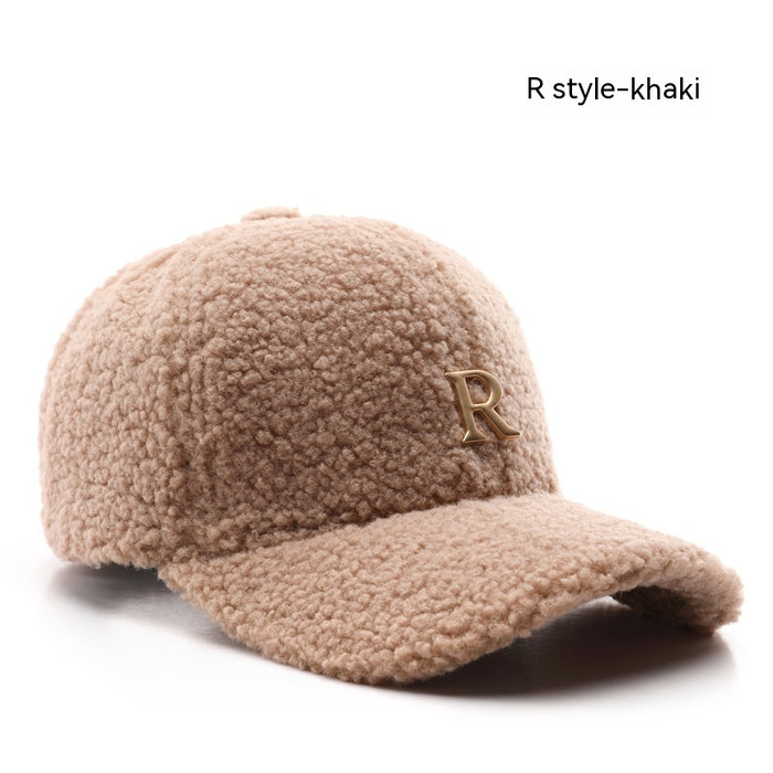 Lamb Wool Baseball Cap