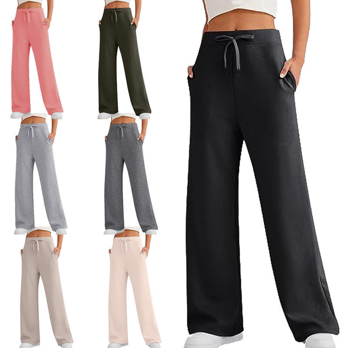 Leisure Loose Wide-leg Pants