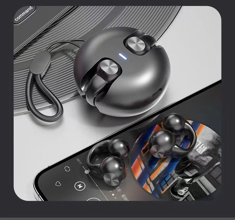 Bluetooth Headset Wireless Ultra-long Life Battery Non-in-ear Music Game Sports Noise-canceling