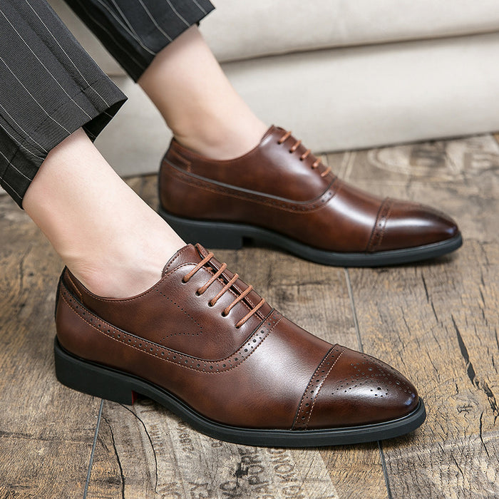 Business Casual Leather Shoes