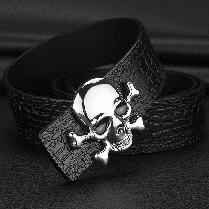 Skull With Belt