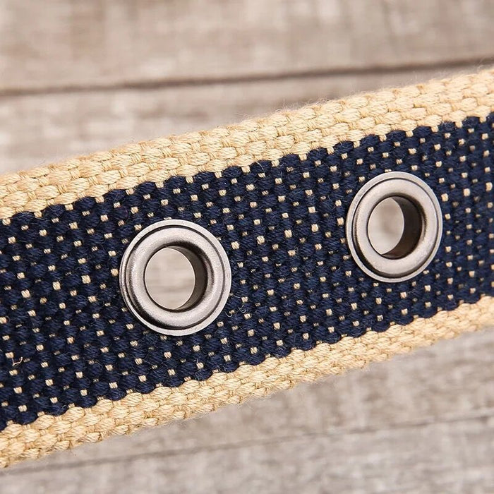 Pin Buckle Canvas Belt