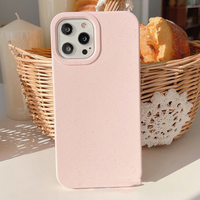Fully Degradable Phone Case Suitable For Apple IPhone 14 Pro Max Wheat Straw Protective Case