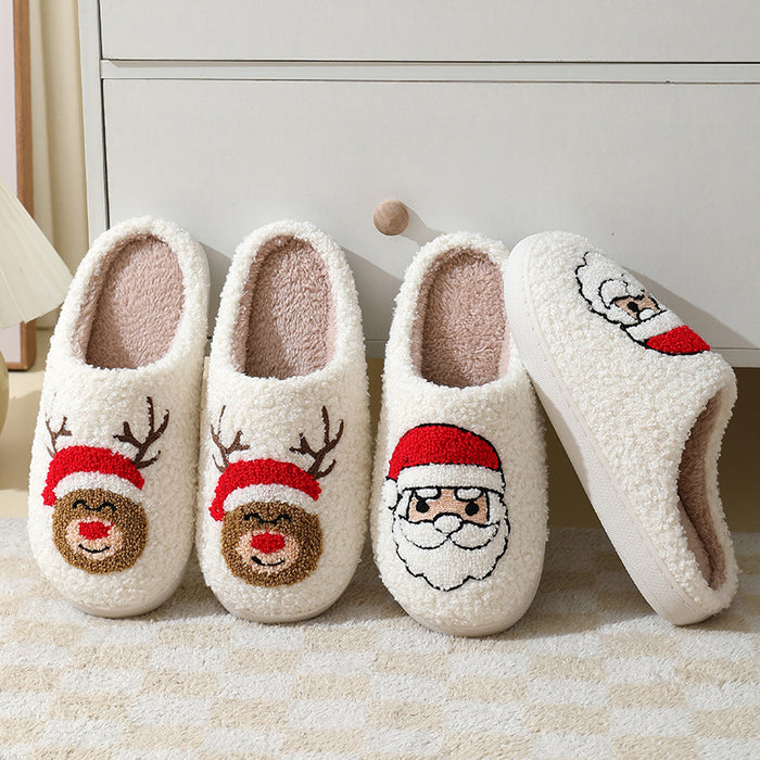 Cute Cartoon Winter Cotton Slippers