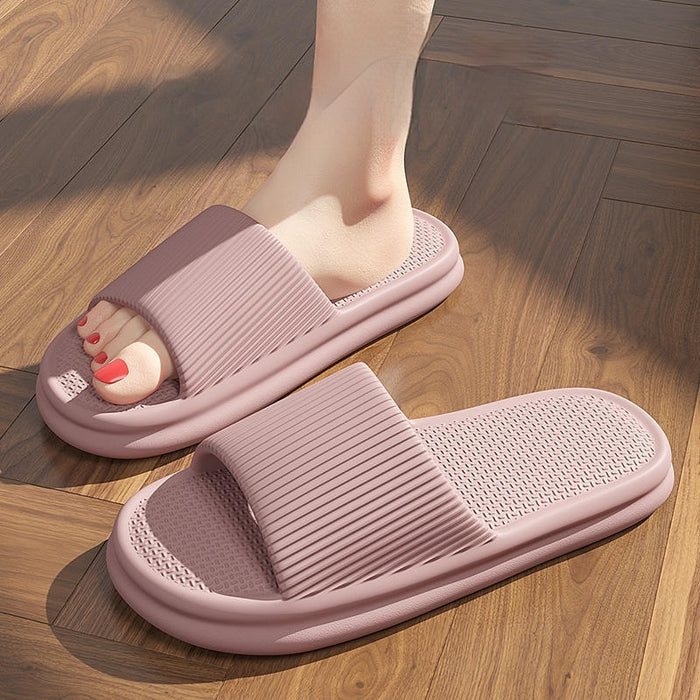 Striped Anti-Slip Slippers