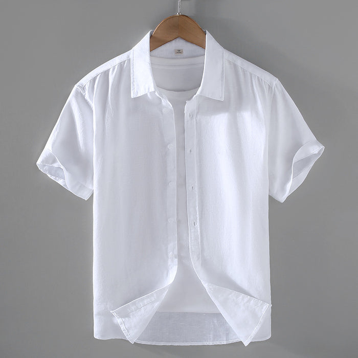 Linen White Shirt