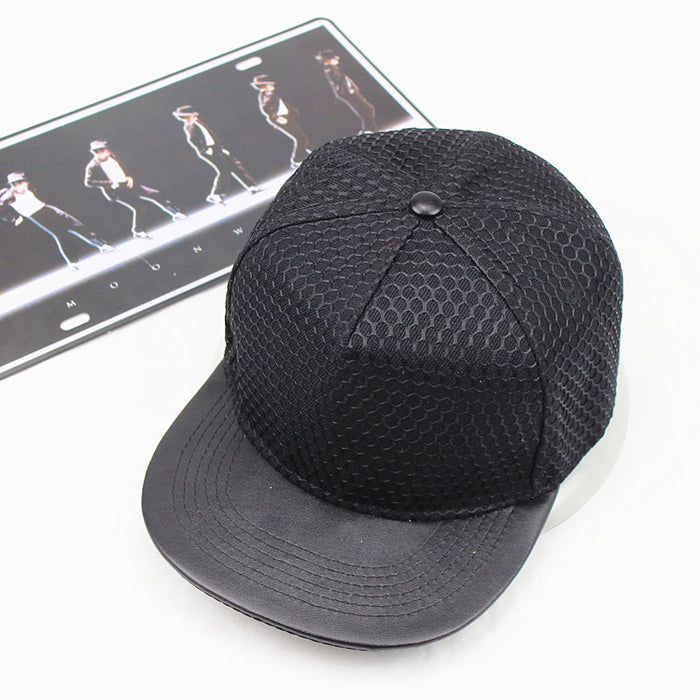 Mesh Flat Brim Hat