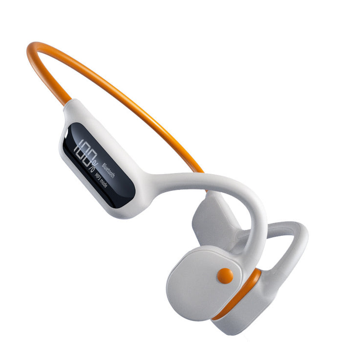 Digital Display Bluetooth Headset For Bone Conduction Sports