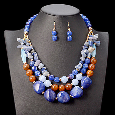 African Beads Jewellery Set